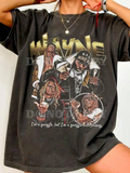 Washed Drop Shoulder Tee , Comfort Colors Lil Wayne Merch Shirt, Lil Wayne Concert Shirt